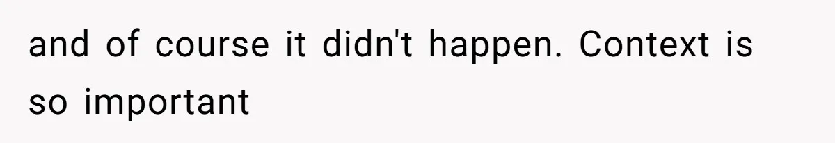 Couple Accused Of Making Inappropriate S_xual Jokes After Boyfriend Awakes From Coma and of course it didn't happen. Context is so important