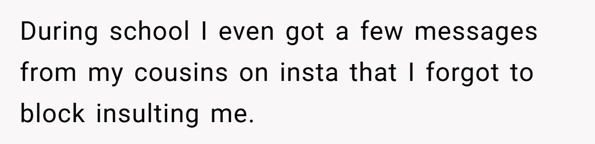 Dad Promises Daughter A Bedroom, Then Makes Her Sleep On The Couch And Prioritizes His Wife's Family During school I even got a few messages from my cousins on insta that I forgot to block insulting me.