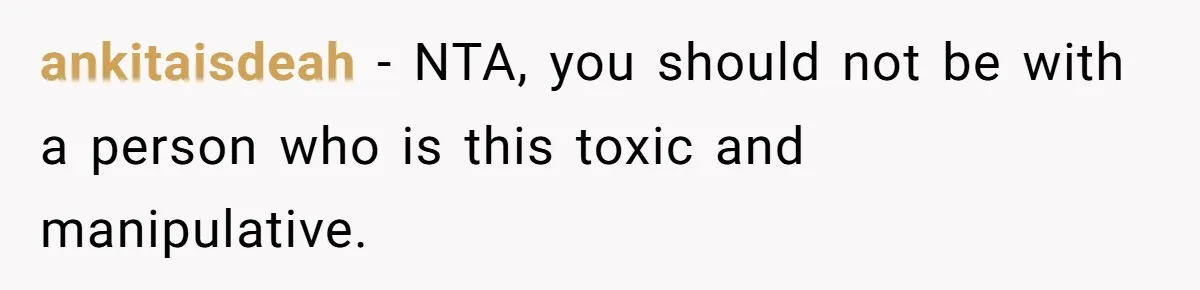 After Five Years of Apologizing, He’s Wondering If Wanting One Back Makes Him the Problem ankitaisdeah − NTA, you should not be with a person who is this toxic and manipulative.