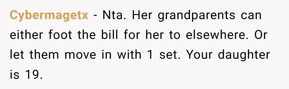 Mother Tells Daughter To Move Out After Getting Pregnant Again Cybermagetx − Nta. Her grandparents can either foot the bill for her to elsewhere. Or let them move in with 1 set. Your daughter is 19.