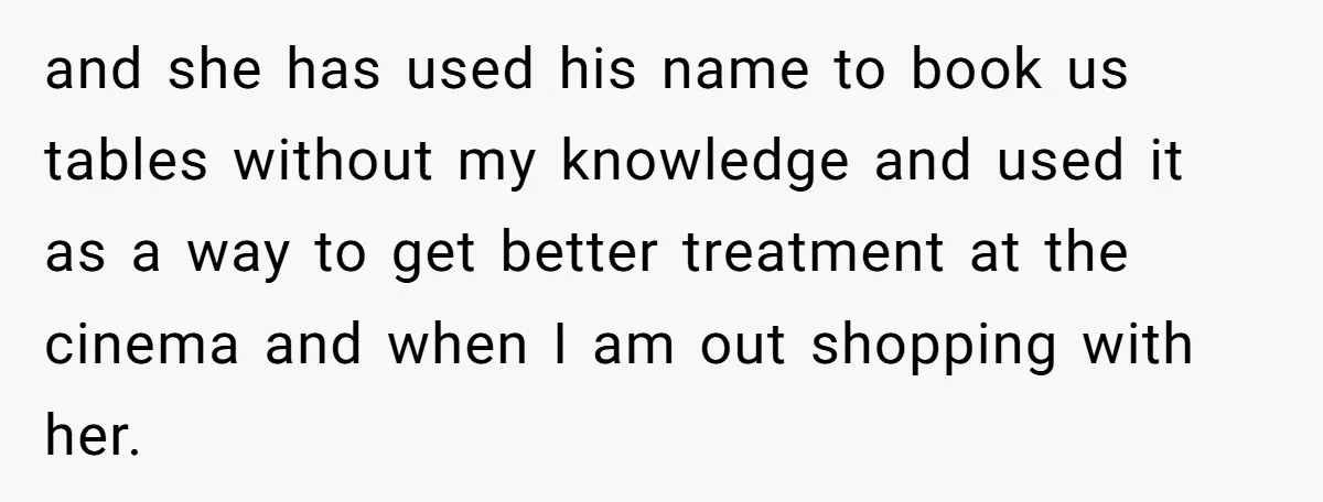 Man Ends His Long Relationship After Catching His Partner Orchestrating A Bizarre Psychological Scheme and she has used his name to book us tables without my knowledge and used it as a way to get better treatment at the cinema and when I am...