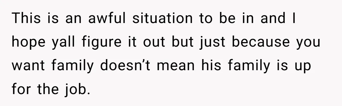 Mother-In-Law Asks New Mom To Sit Out Thanksgiving To Protect Her Daughter’s Feelings This is an awful situation to be in and I hope yall figure it out but just because you want family doesn’t mean his family is up for the job.