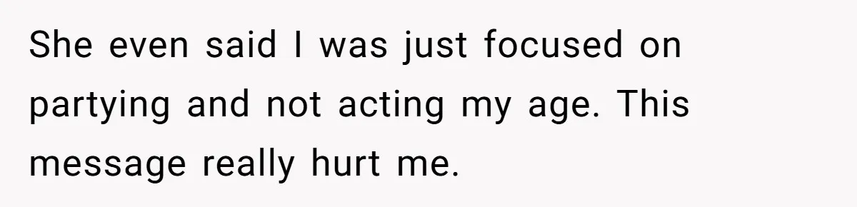 Childfree Woman 'Ruins' Friends' Bali Trip Simply By Having Fun She even said I was just focused on partying and not acting my age. This message really hurt me.
