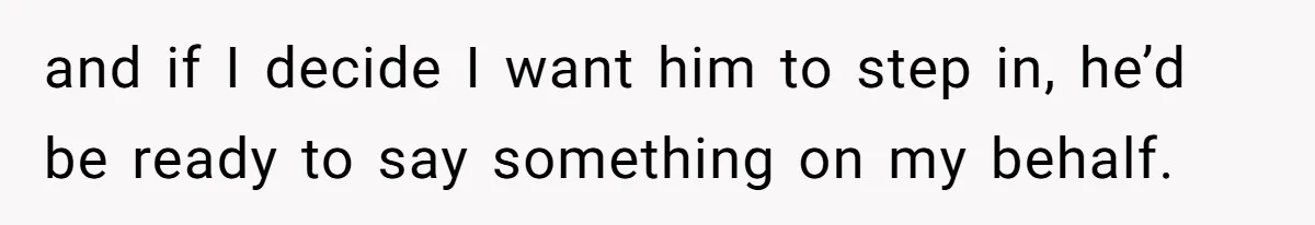Childfree Woman 'Ruins' Friends' Bali Trip Simply By Having Fun and if I decide I want him to step in, he’d be ready to say something on my behalf.
