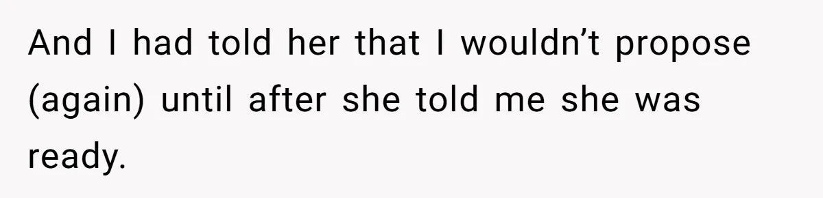 The $5,000 Ghost: When An 8-Year Romance Turns Into A Financial Haunting And I had told her that I wouldn’t propose (again) until after she told me she was ready.