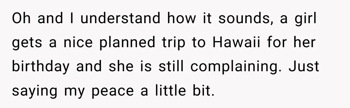 The $5,000 Ghost: When An 8-Year Romance Turns Into A Financial Haunting Oh and I understand how it sounds, a girl gets a nice planned trip to Hawaii for her birthday and she is still complaining. Just saying my peace a little...