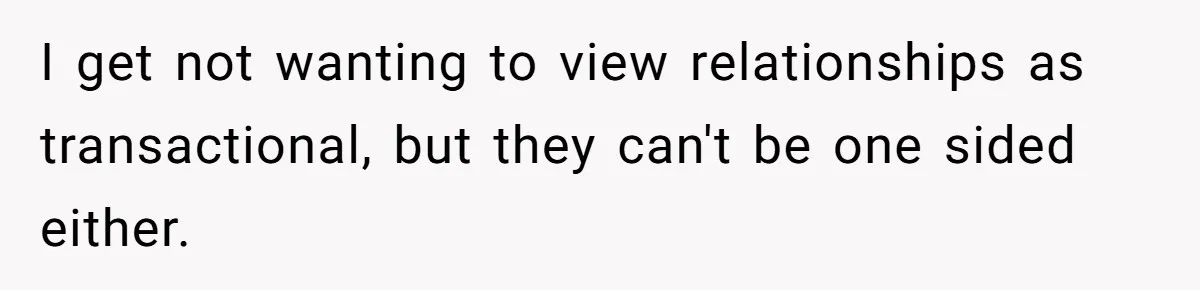 She Said No to an Airport Pickup With Three Hours’ Notice, and Now Their Friendship Is on the Line I get not wanting to view relationships as transactional, but they can't be one sided either.