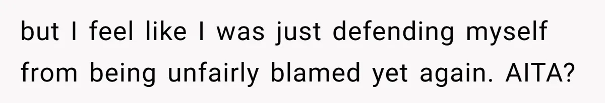 She Refused to Take the Blame for a Car Scratch, Now Her Dad Is Calling Her a Snitch but I feel like I was just defending myself from being unfairly blamed yet again. AITA?
