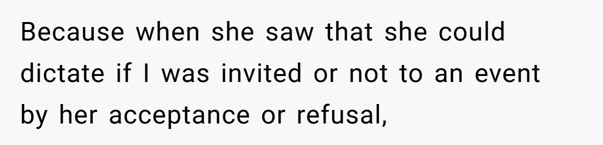 Man Refuses To Let Friends Use His Backyard For Wedding After They Tell Him He Can’t Bring A Plus-One Because when she saw that she could dictate if I was invited or not to an event by her acceptance or refusal,