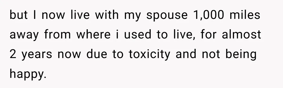 Daughter Takes DNA Test Against Mother’s Wishes To Find Out If She Shares DNA With Her Parents but I now live with my spouse 1,000 miles away from where i used to live, for almost 2 years now due to toxicity and not being happy.