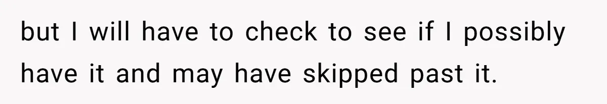 Daughter Takes DNA Test Against Mother’s Wishes To Find Out If She Shares DNA With Her Parents but I will have to check to see if I possibly have it and may have skipped past it.