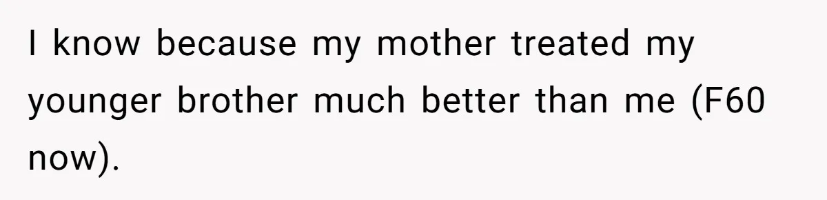 Daughter Takes DNA Test Against Mother’s Wishes To Find Out If She Shares DNA With Her Parents I know because my mother treated my younger brother much better than me (F60 now).