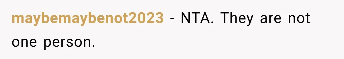Friend Expects Man To Pay More For Ubers Because She’s Married, Is She Right? maybemaybenot2023 − NTA. They are not one person.