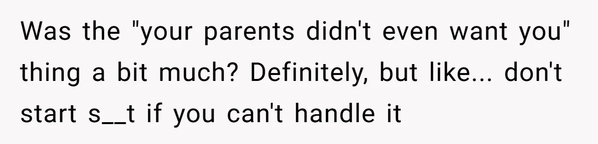 Guy Keeps Mocking Housemate Until She Start Spitting Facts About His Family Was the "your parents didn't even want you" thing a bit much? Definitely, but like... don't start s__t if you can't handle it