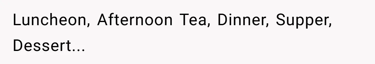 Coworkers Complain To The Boss Because Seeing Someone Eat Is Ruining Their Restrictive Diets Luncheon, Afternoon Tea, Dinner, Supper, Dessert...