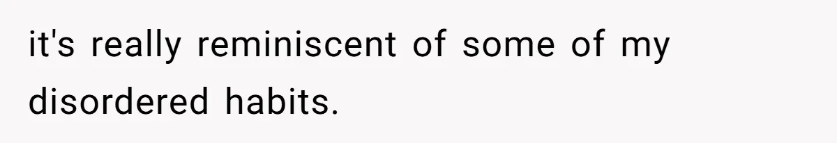 Coworkers Complain To The Boss Because Seeing Someone Eat Is Ruining Their Restrictive Diets it's really reminiscent of some of my disordered habits.