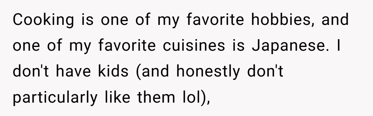 Enthusiastic Aunt Serves Traditional Japanese Soup With Alcohol To 9-Year-Old Niece Cooking is one of my favorite hobbies, and one of my favorite cuisines is Japanese. I don't have kids (and honestly don't particularly like them lol),