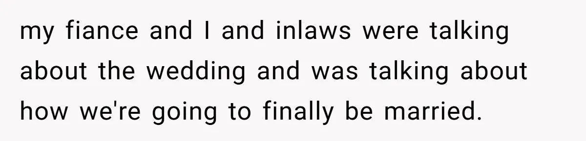 Bride Considers Postponing Wedding After Fiancé Makes Comment About Her Scar my fiance and I and inlaws were talking about the wedding and was talking about how we're going to finally be married.