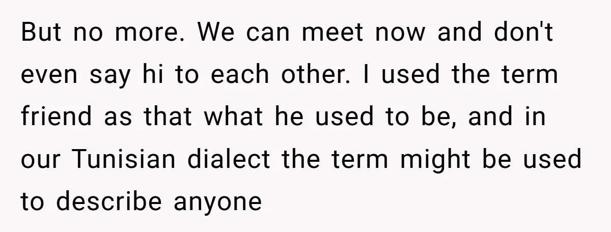 This Man Tried to Propose to an 18-Year-Old, and Her Uncle Stepped In Before It Went Any Further But no more. We can meet now and don't even say hi to each other. I used the term friend as that what he used to be, and in our...