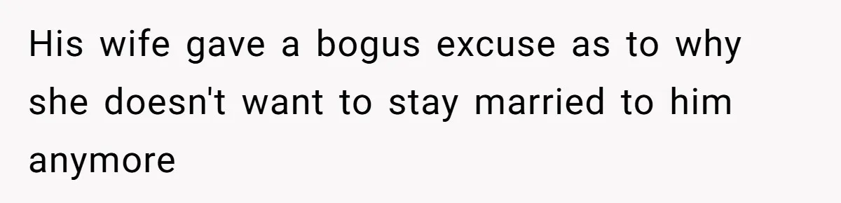 Wife Drops Off Her Legally Blind Husband At His Daughter House And Never Returns For Him His wife gave a bogus excuse as to why she doesn't want to stay married to him anymore