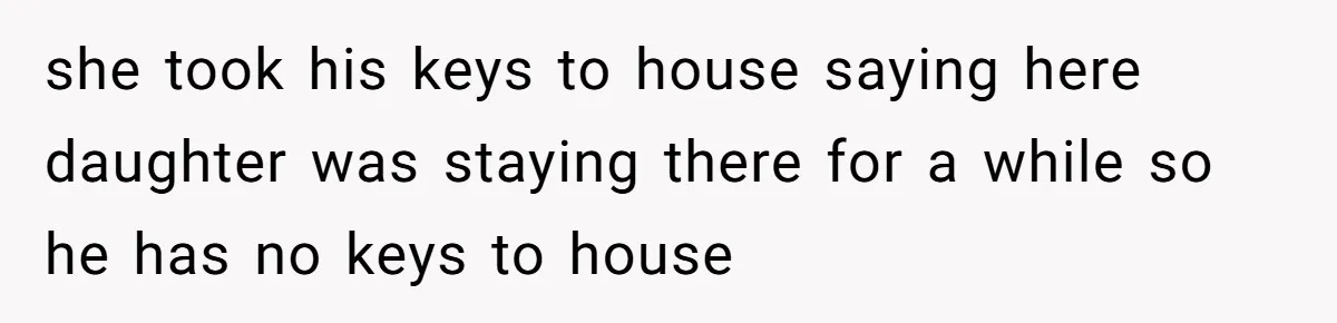 Wife Drops Off Her Legally Blind Husband At His Daughter House And Never Returns For Him she took his keys to house saying here daughter was staying there for a while so he has no keys to house