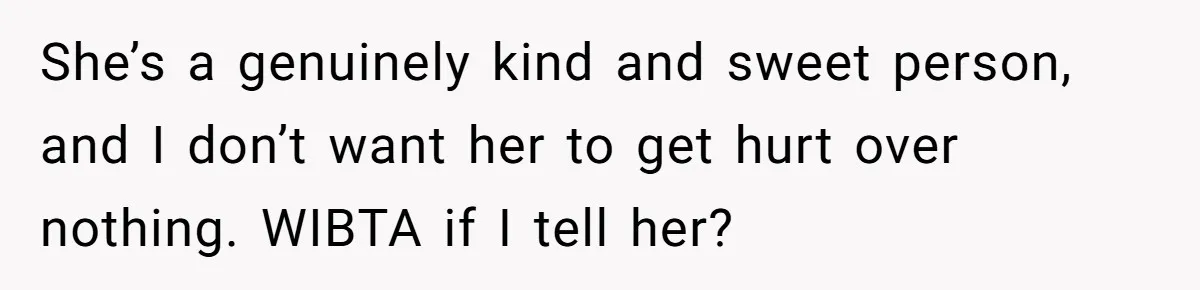 Hairdresser Spots Her Ex In A Client’s Photos And Decides To Walk Away From The Situation She’s a genuinely kind and sweet person, and I don’t want her to get hurt over nothing. WIBTA if I tell her?
