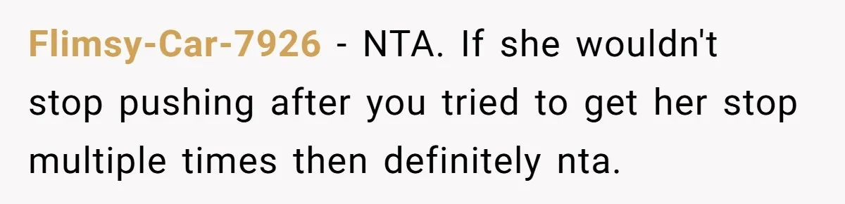 Daughter Leaves Mom On Sixtieth Birthday After She Keeps Talking On And On About Half Sibling Flimsy-Car-7926 − NTA. If she wouldn't stop pushing after you tried to get her stop multiple times then definitely nta.