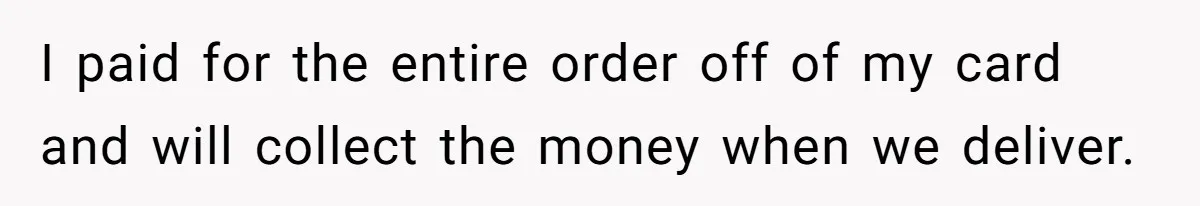 Dad Threatens To Cancel School Fundraiser Order After His Son Doesn’t Get Oculus Prize I paid for the entire order off of my card and will collect the money when we deliver.