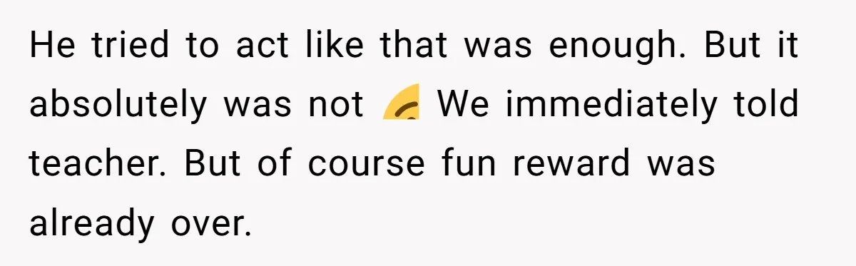 Dad Threatens To Cancel School Fundraiser Order After His Son Doesn’t Get Oculus Prize He tried to act like that was enough. But it absolutely was not 😢 We immediately told teacher. But of course fun reward was already over.
