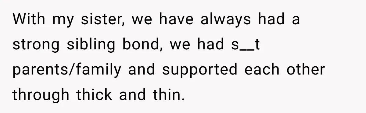 Brother Withdraws From Niece’s Life After Sister’s Husband Claims He’s Going To Hell With my sister, we have always had a strong sibling bond, we had s__t parents/family and supported each other through thick and thin.