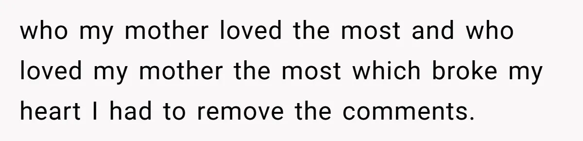 She Honored Her Late Mother With a Baby Name — Her Sister Says She Can’t Use It Because Her 17-Year-Old Niece Already “Claimed” It for Her Future Daughter who my mother loved the most and who loved my mother the most which broke my heart I had to remove the comments.