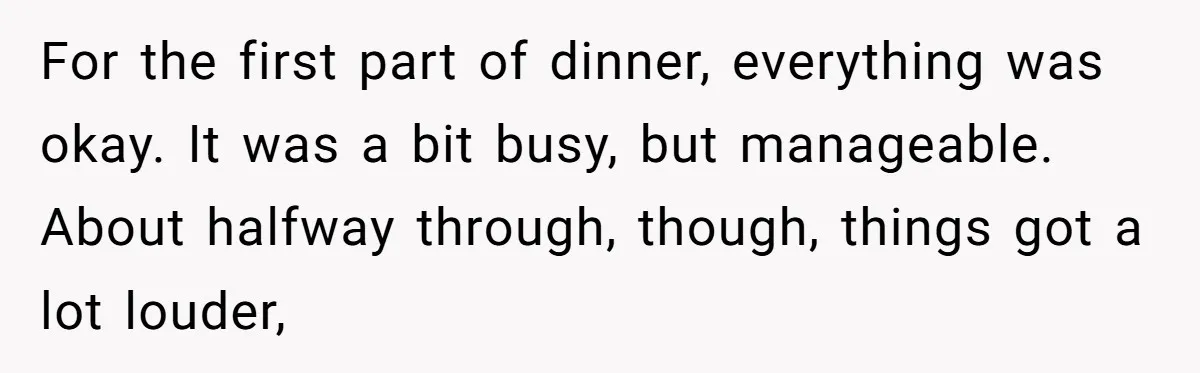 She Brought Her Service Dog to a Family Dinner to Manage Sensory Overload, and Her Aunt Called Her Self-Centered for It For the first part of dinner, everything was okay. It was a bit busy, but manageable. About halfway through, though, things got a lot louder,