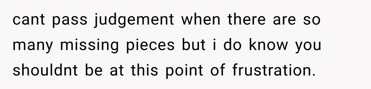 She’s Burned Out From Years of Caregiving and Doesn’t Want to Take Her Incontinent Mom to Her Daughter’s Graduation — Now Her Daughter Feels Caught in the Middle cant pass judgement when there are so many missing pieces but i do know you shouldnt be at this point of frustration.
