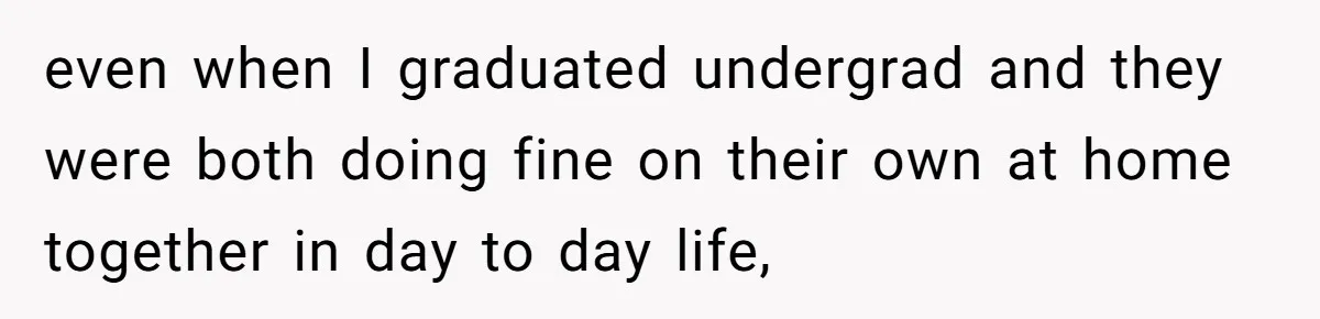 She’s Burned Out From Years of Caregiving and Doesn’t Want to Take Her Incontinent Mom to Her Daughter’s Graduation — Now Her Daughter Feels Caught in the Middle even when I graduated undergrad and they were both doing fine on their own at home together in day to day life,