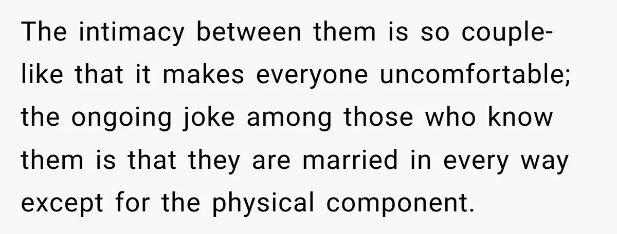 She Watched Her Ex-Mother-in-Law Introduce Herself as His Wife While He Lay on Life Support, and the Creepy Dynamic Finally Made Sense The intimacy between them is so couple-like that it makes everyone uncomfortable; the ongoing joke among those who know them is that they are married in every way except for...
