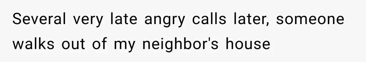 Careless Neighbor Dumps Trash Bags With Personal Clues, Eventually Gets Involved With Authorities Several very late angry calls later, someone walks out of my neighbor's house