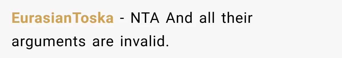 Father In Law Giggles During Active Labor And Gets Kicked Out By A Furious Mother EurasianToska − NTA And all their arguments are invalid.