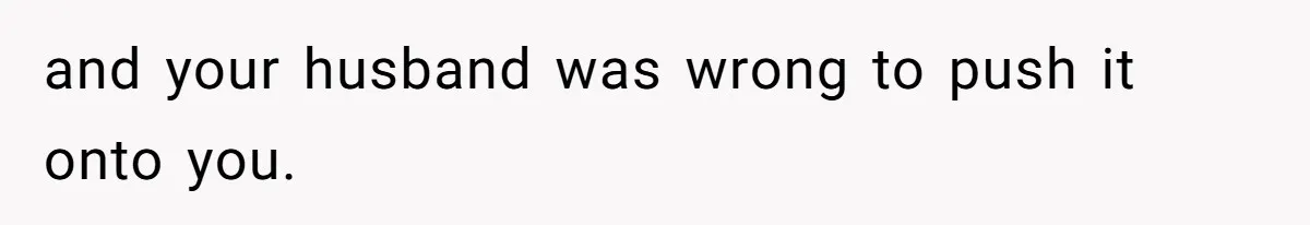 Father In Law Giggles During Active Labor And Gets Kicked Out By A Furious Mother and your husband was wrong to push it onto you.