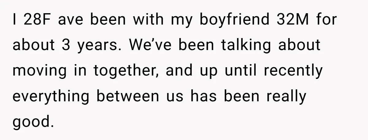 She Was Grieving Her Dog. Her Boyfriend Gave Her a Puppy, and It Made Everything Worse I 28F ave been with my boyfriend 32M for about 3 years. We’ve been talking about moving in together, and up until recently everything between us has been really good.