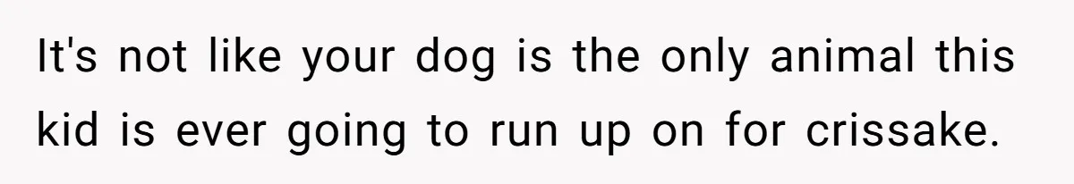 Woman’s Dog Growls At Niece After Year Of Harassment, Now Her Brother Wants It Put Down It's not like your dog is the only animal this kid is ever going to run up on for crissake.