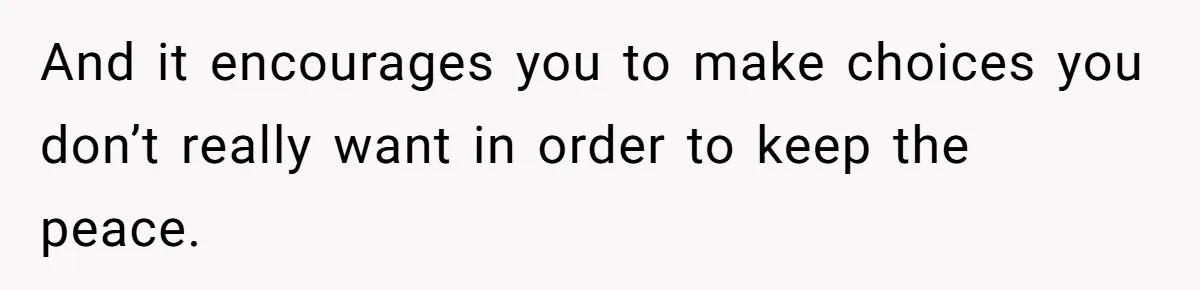 Daughter Refuses Flu Shot And Gets Threatened With College Fund Cuts By Her Antivax Mom And it encourages you to make choices you don’t really want in order to keep the peace.