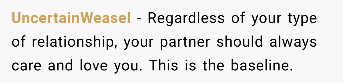 Submissive Partner Realizes His Girlfriend Doesn’t Love Him, Just Wants A Servant UncertainWeasel − Regardless of your type of relationship, your partner should always care and love you. This is the baseline.