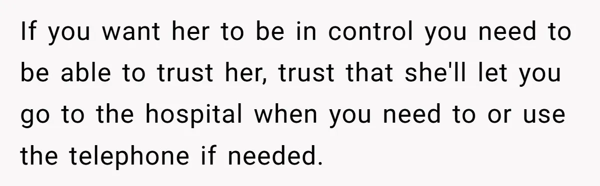 Submissive Partner Realizes His Girlfriend Doesn’t Love Him, Just Wants A Servant If you want her to be in control you need to be able to trust her, trust that she'll let you go to the hospital when you need to or...