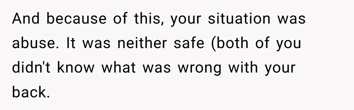 Submissive Partner Realizes His Girlfriend Doesn’t Love Him, Just Wants A Servant And because of this, your situation was abuse. It was neither safe (both of you didn't know what was wrong with your back.
