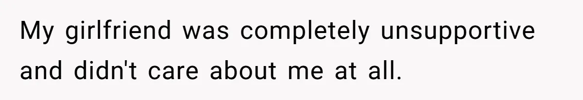 Submissive Partner Realizes His Girlfriend Doesn’t Love Him, Just Wants A Servant My girlfriend was completely unsupportive and didn't care about me at all.