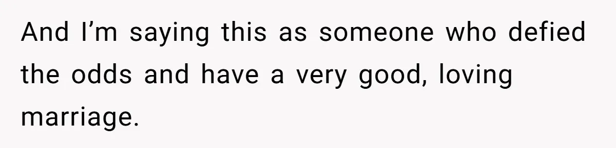 Wife With Big Age Gap Marriage Suddenly Questions Everything About Her Relationship And I’m saying this as someone who defied the odds and have a very good, loving marriage.