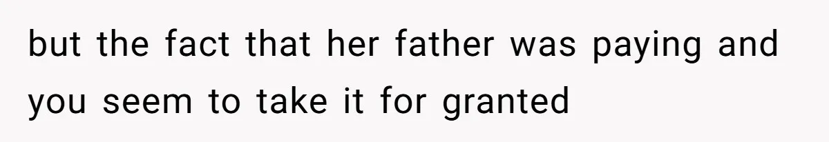 The Chinese Restaurant Conflict Where A Birthday Dinner Ended In A Fight Over Dietary Choices but the fact that her father was paying and you seem to take it for granted
