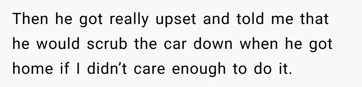 This Woman Stopped to Save a Stranger’s Life. Her Husband’s First Concern Was the Steering Wheel Then he got really upset and told me that he would scrub the car down when he got home if I didn’t care enough to do it.