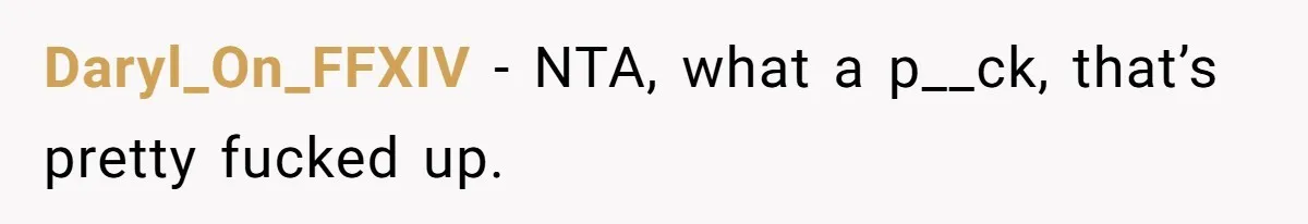 Girlfriend Mocks Her Partner For Crying Over A TV Show Ending And Is Shocked By The Fallout Daryl_On_FFXIV − NTA, what a p__ck, that’s pretty fucked up.