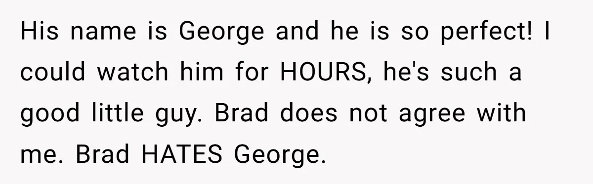 Woman Adds Pet Lobster To Her Exotic Collection, Boyfriend Disapproves And Threatens To Cook His name is George and he is so perfect! I could watch him for HOURS, he's such a good little guy. Brad does not agree with me. Brad HATES George.